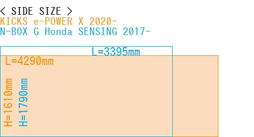 #KICKS e-POWER X 2020- + N-BOX G Honda SENSING 2017-